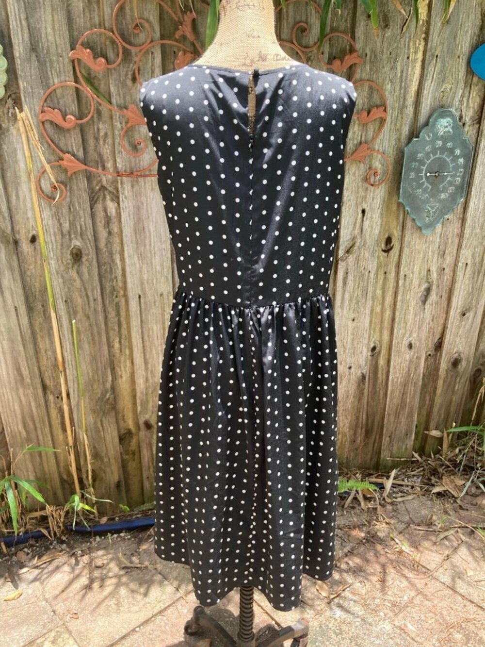 White Polka Dot Dress